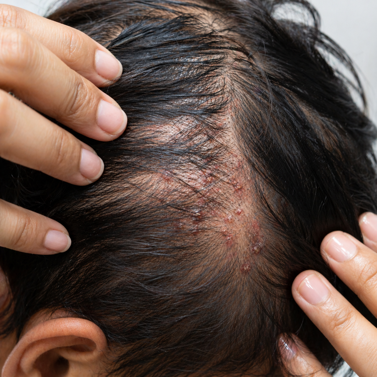 Scalp folliculitis